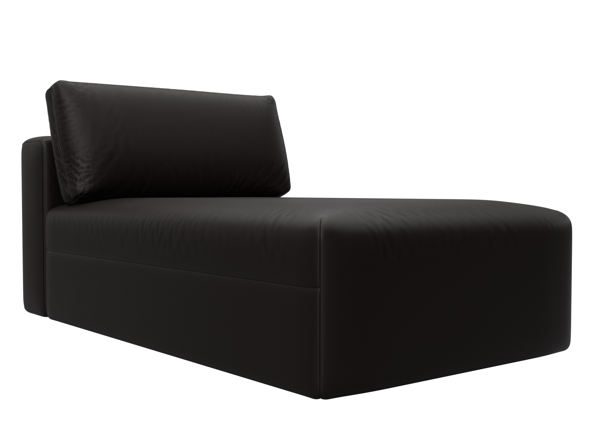 Изображение товара Модуль Лига диванов 130077 100x84x187 см эко-кожа коричневый современный диван