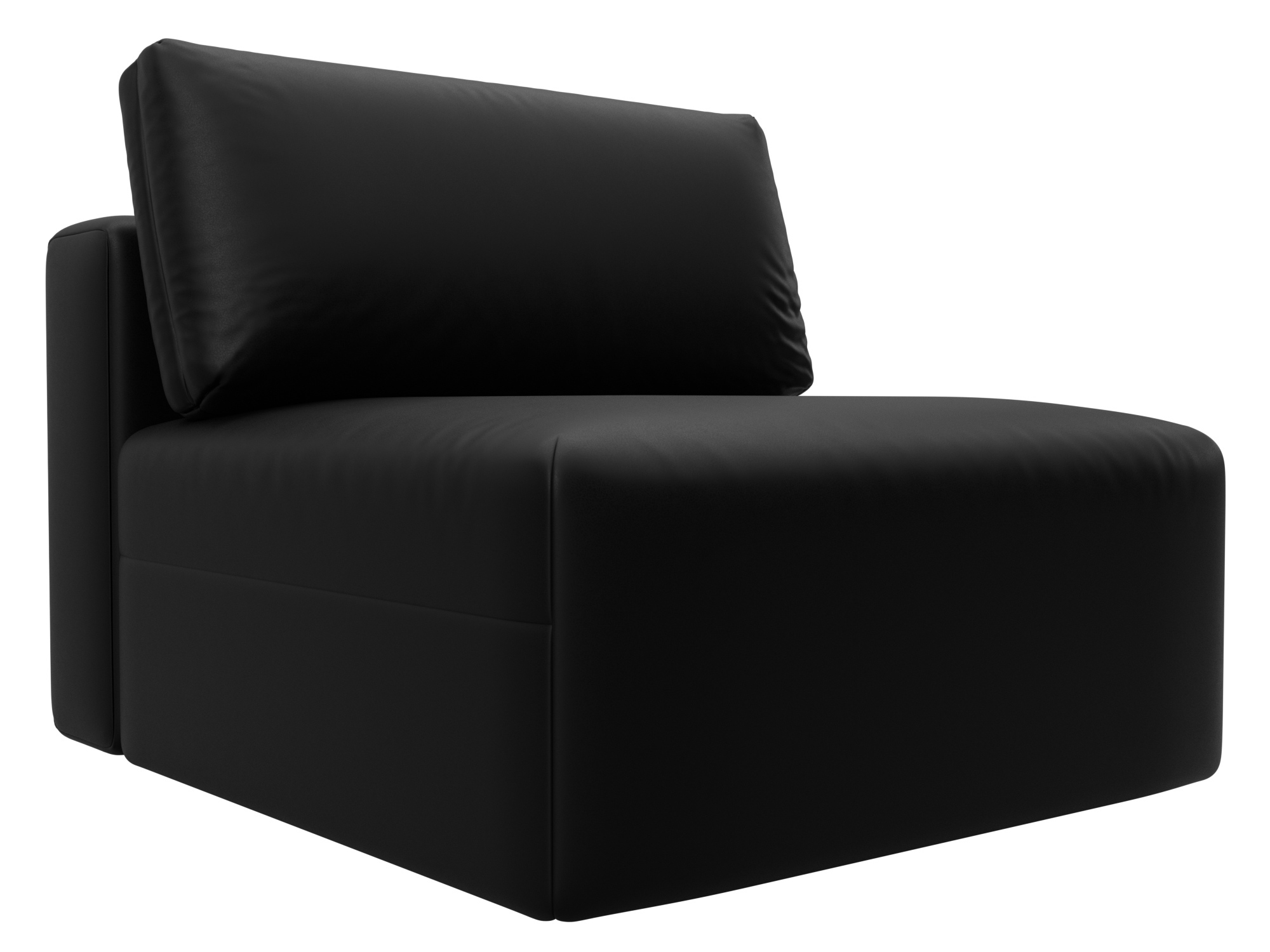 Изображение товара Диван Лига-060 НПБ 100x84x118 см черный эко-кожа Изображение товара Диван Лига-060 НПБ 100x84x118 см черный эко-кожа