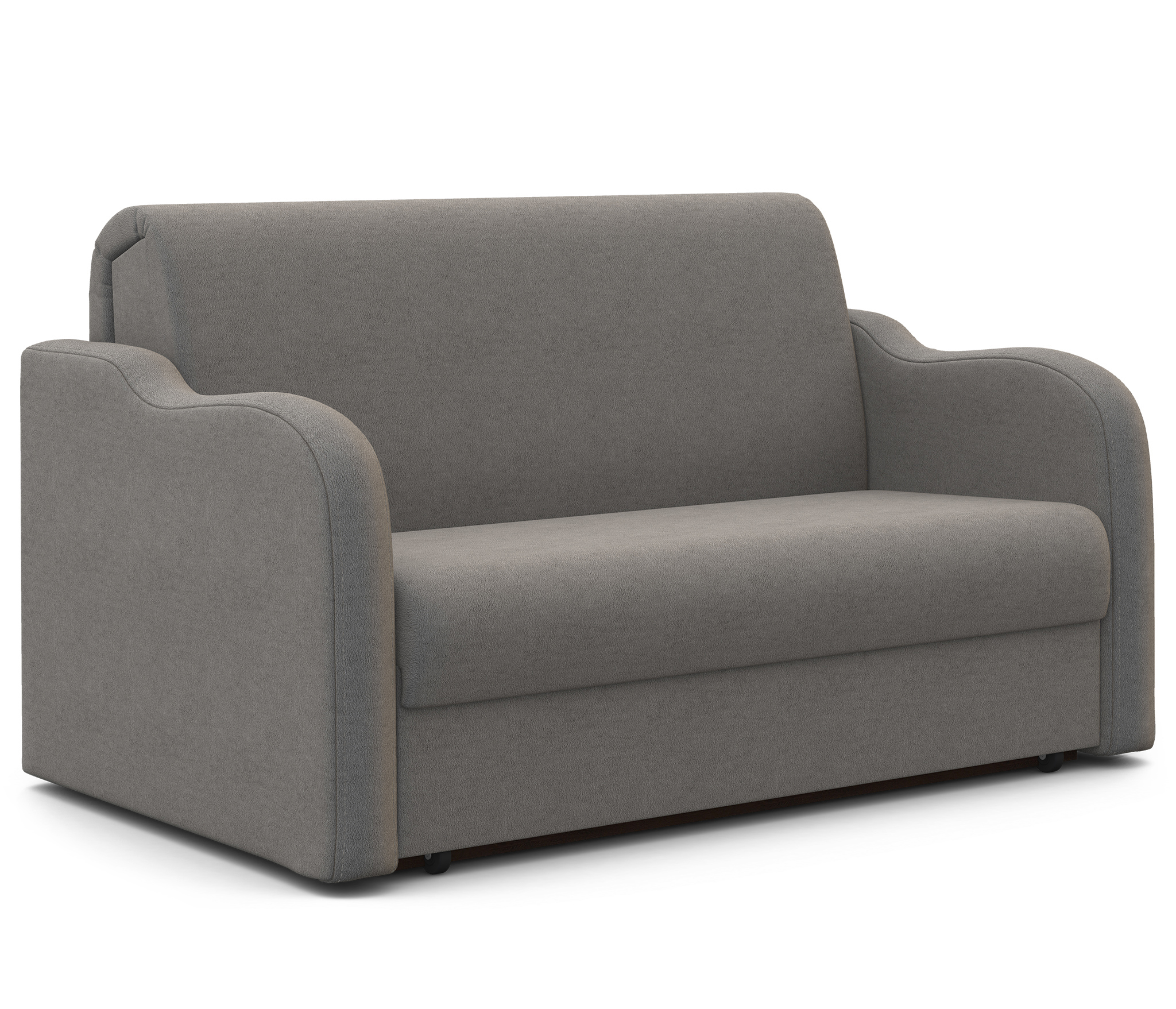 Изображение товара Диван раскладной Гамма Коломбо 180x95x110 см рогожка серый современный дизайн