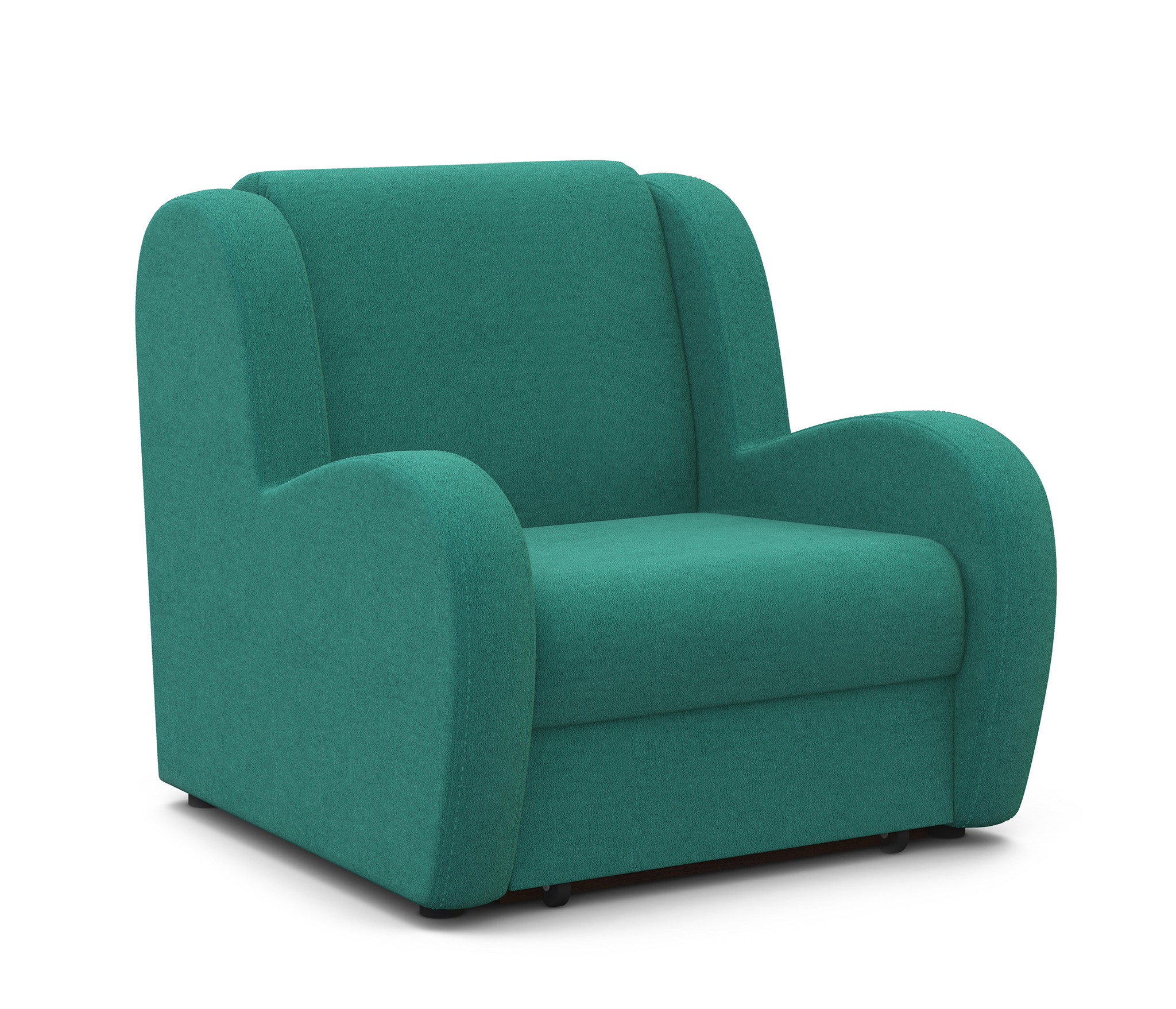 Изображение товара Кресло-кровать Гамма Барон велюр бирюзовый современный дизайн