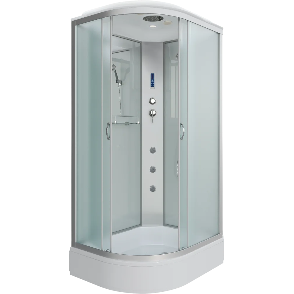 Изображение товара Душевая кабина Niagara 330844rf средний поддон 100x80 см ассиметричный