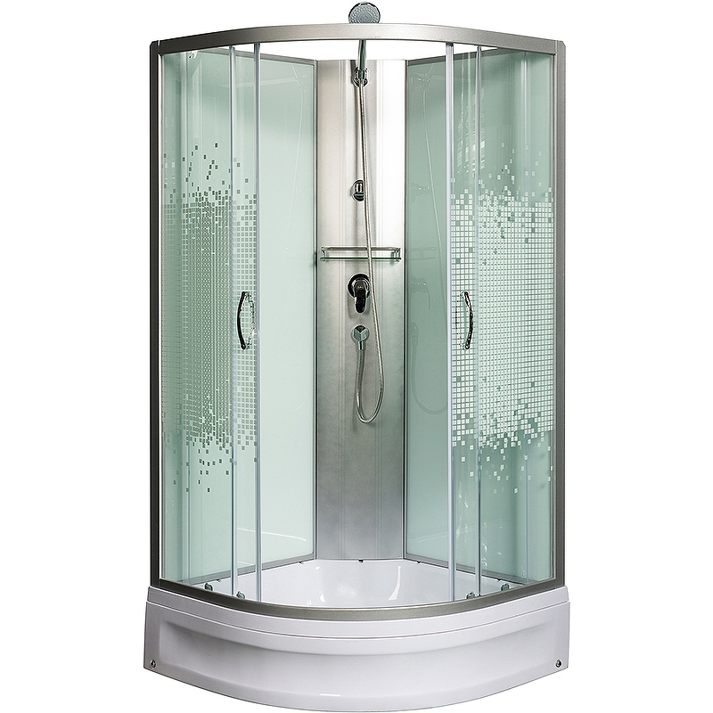 Изображение товара Душевая кабина МОНОМАХ 10000005802 1/4 круга