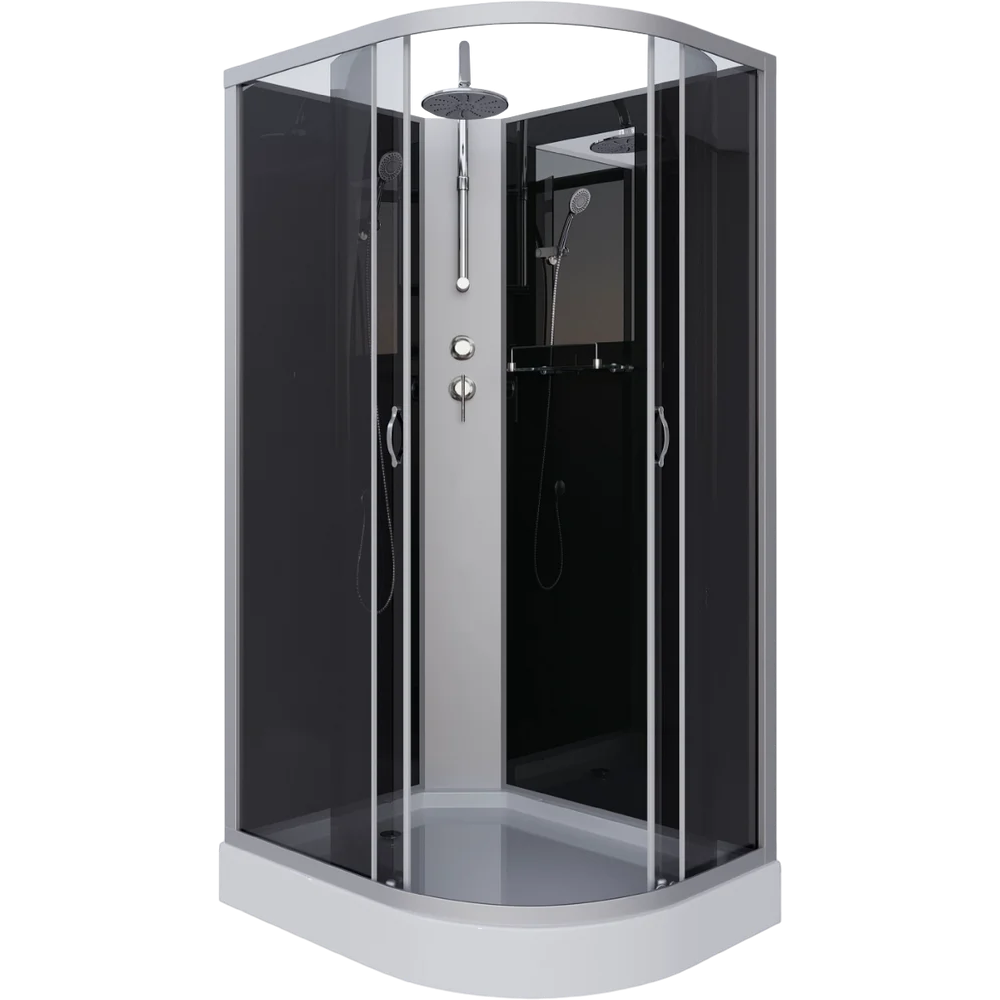 Изображение товара Душевая кабина Niagara 35121433lbkt низкий поддон 120x80 см ассиметричный