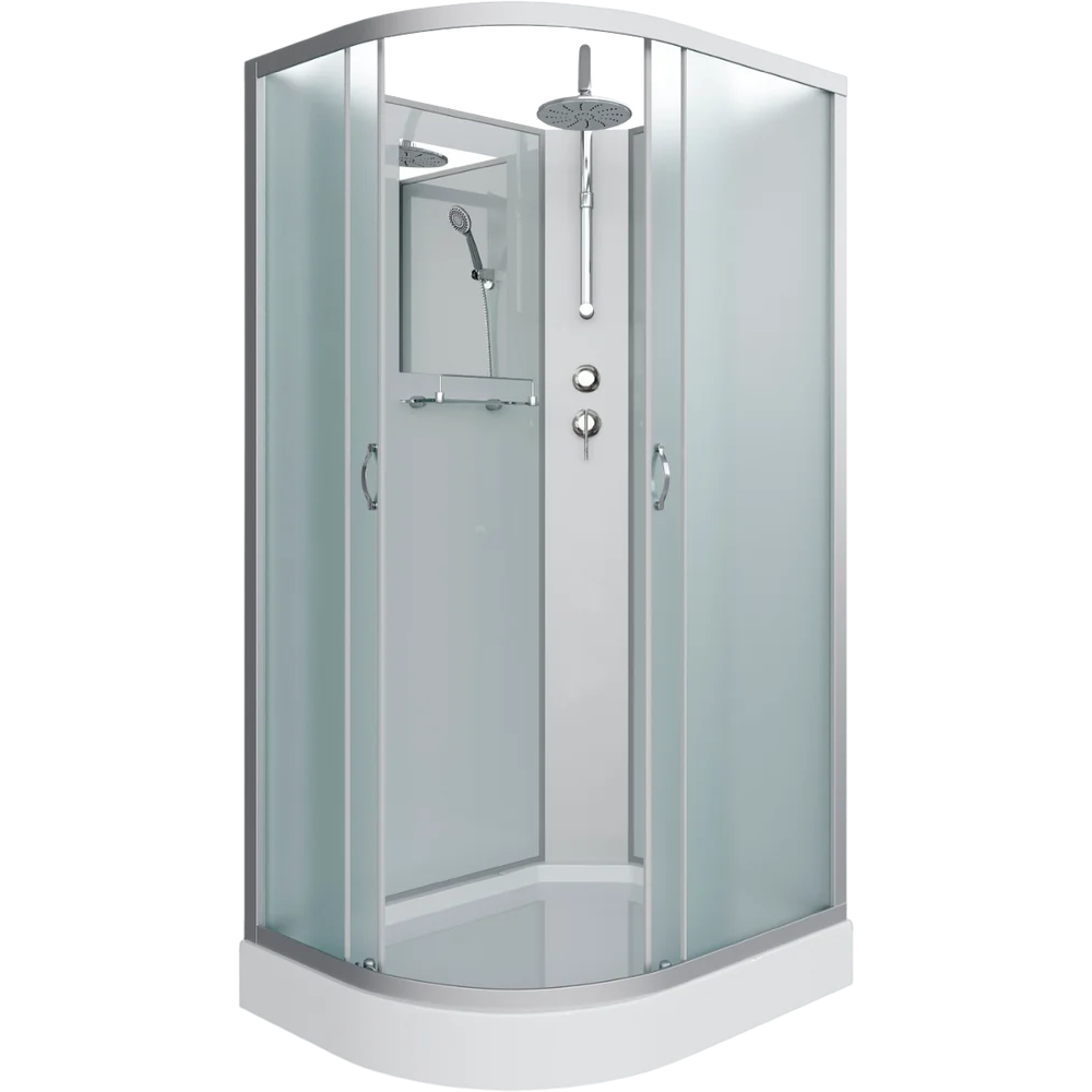 Изображение товара Душевая кабина Niagara 33121423rbkt низкий поддон 120x80 см ассиметричный