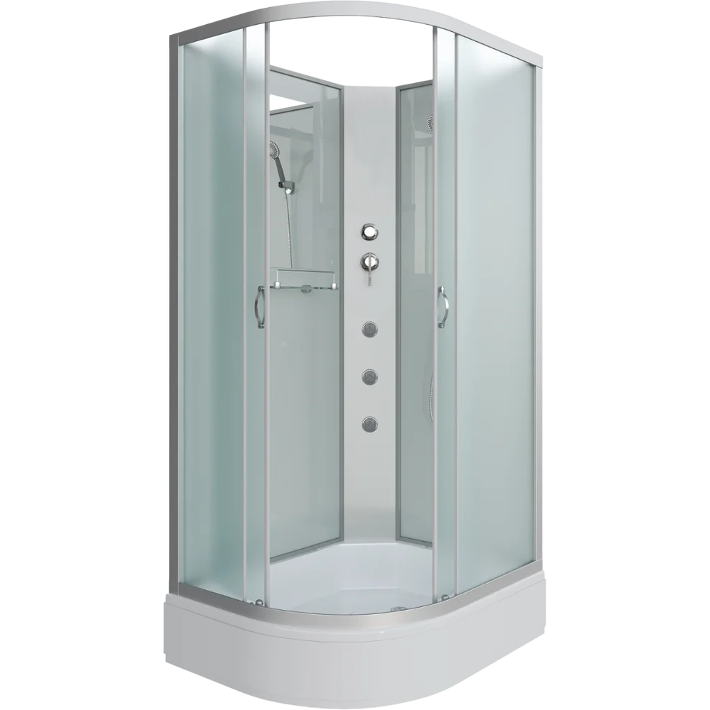 Изображение товара Душевая кабина Niagara Classic NG-33084-14RBKG с гидромассажем 100x80