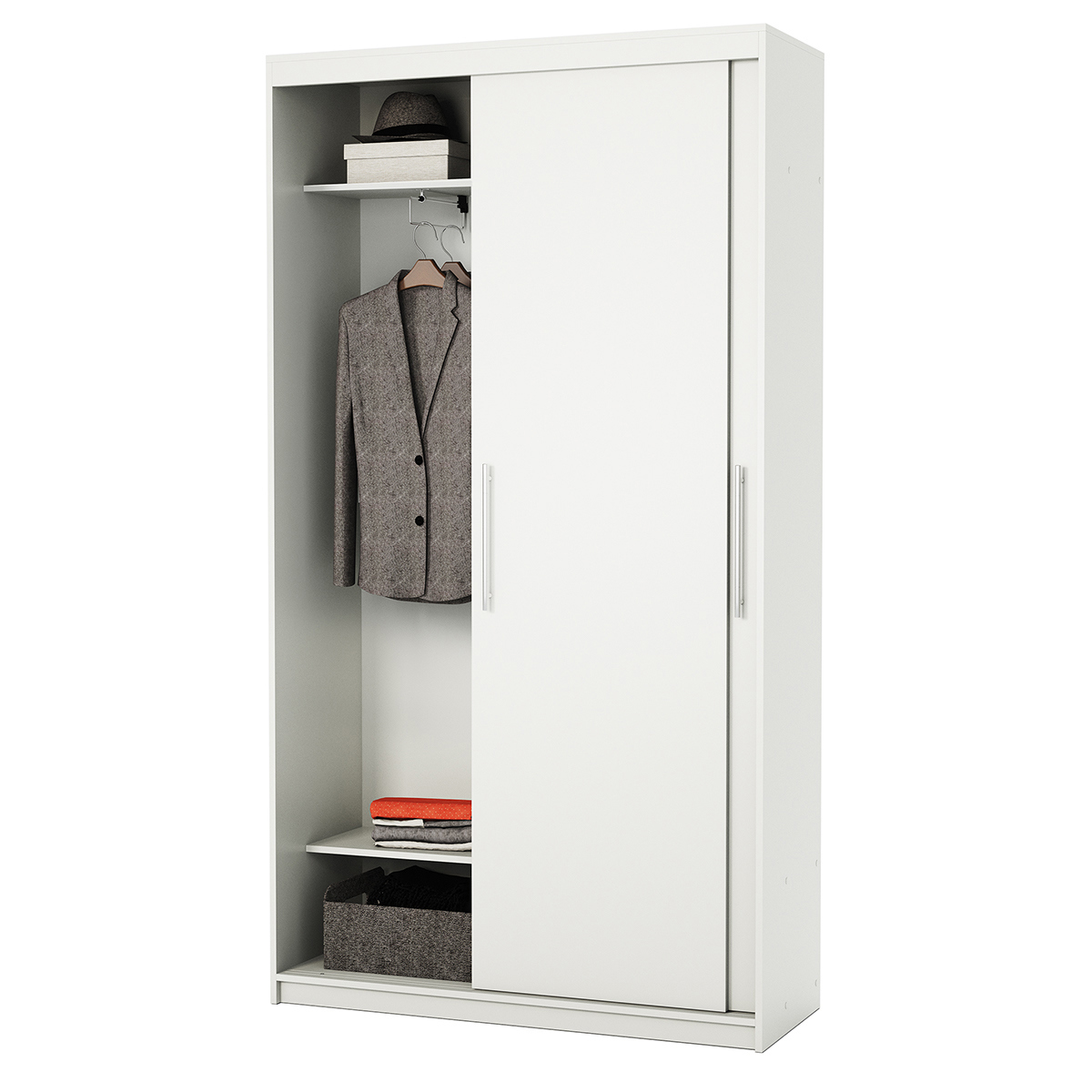 Изображение товара Шкаф-купе Гамма с 2 дверями 200x100x45 см из ЛДСП Изображение товара Шкаф-купе Гамма с 2 дверями 200x100x45 см из ЛДСП