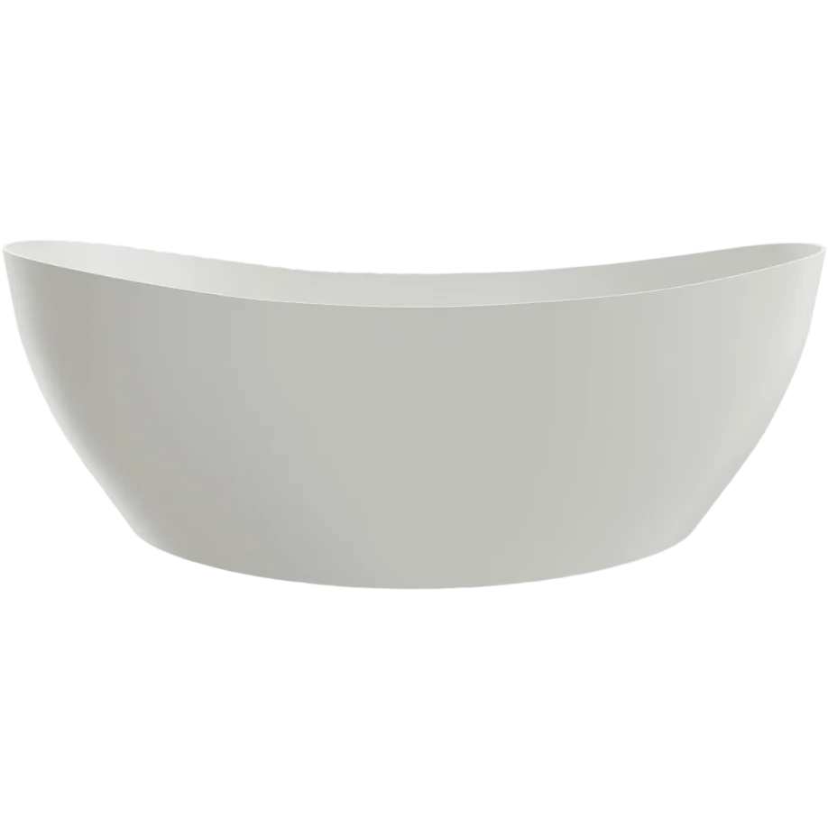 Изображение товара Ванна ABBER Stein AS9615-1.6 Овальная акриловая на ножках матовый белый 165x85