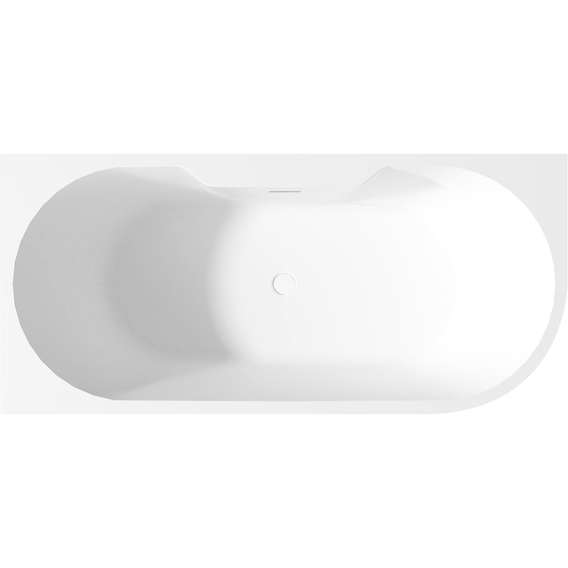 Изображение товара Ванна ABBER AB9335-1.7 L Ассиметричная белая 170x78