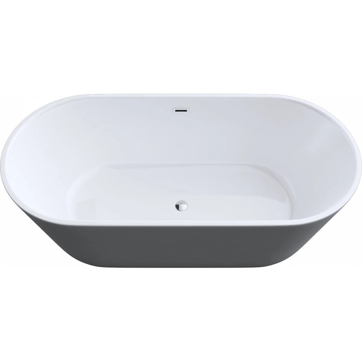 Изображение товара Ванна Art & Max AM-520-1500-790 150x79 см акриловая овальная цвет белый Изображение товара Ванна Art & Max AM-520-1500-790 150x79 см акриловая овальная цвет белый