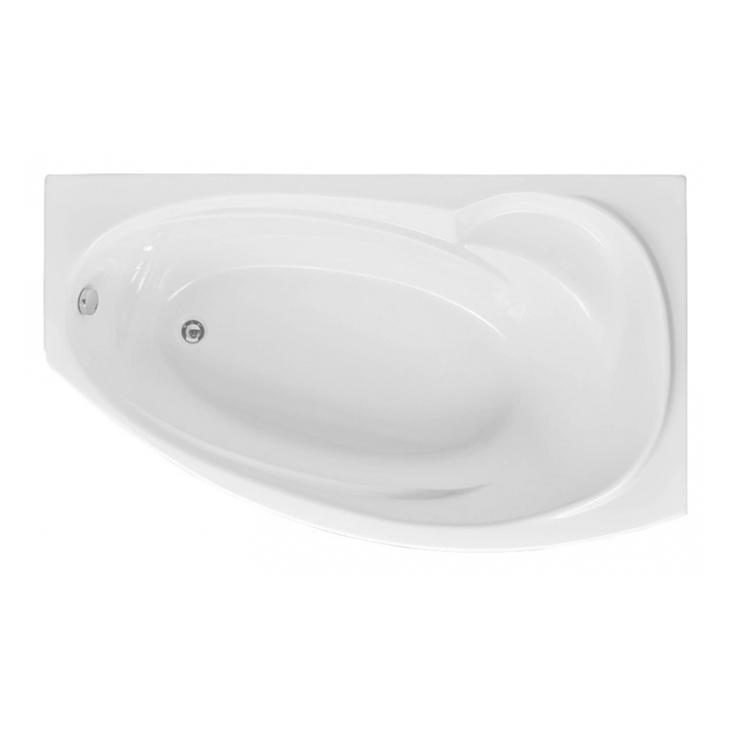 Изображение товара Ванна Aquanet Jersey 170x100 R асимметричная акриловая цвет белый