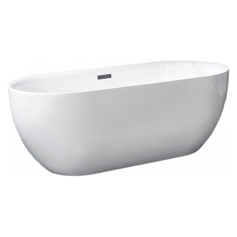 Изображение товара Ванна Aquanet Delight 208600 170x78 см акриловая овальная цвет белый