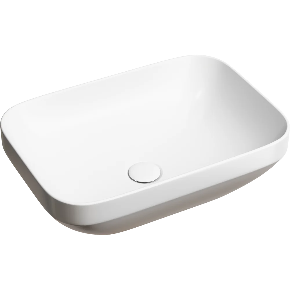 Изображение товара Раковина накладная Ceramicanova Element CN6055MW 50 см цвет белый