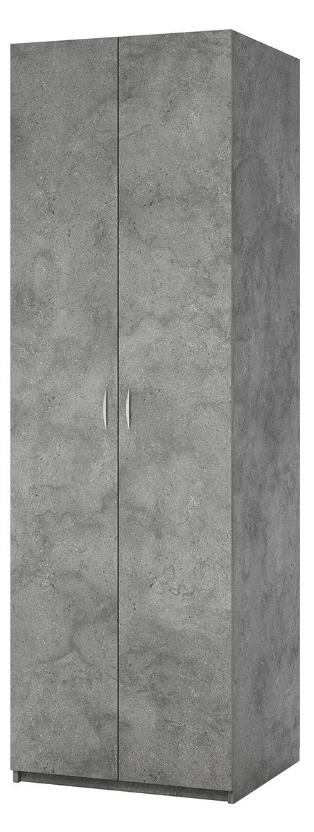 Изображение товара Шкаф распашной Гамма Мелодия МШ-11 серый 90x220x60 см