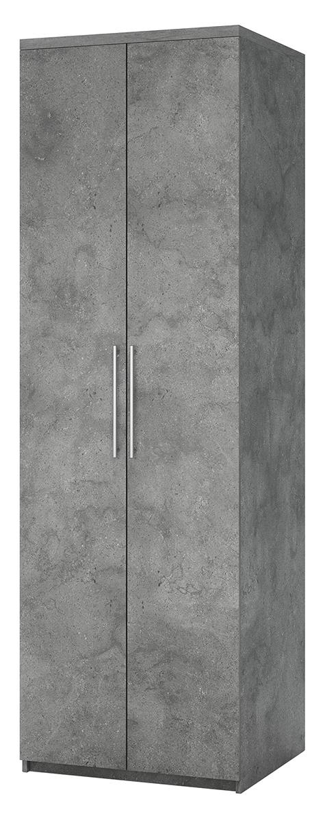 Изображение товара Распашной шкаф Гамма Мелодия МШ-21 серый 2 двери отечественного производства Изображение товара Распашной шкаф Гамма Мелодия МШ-21 серый 2 двери отечественного производства