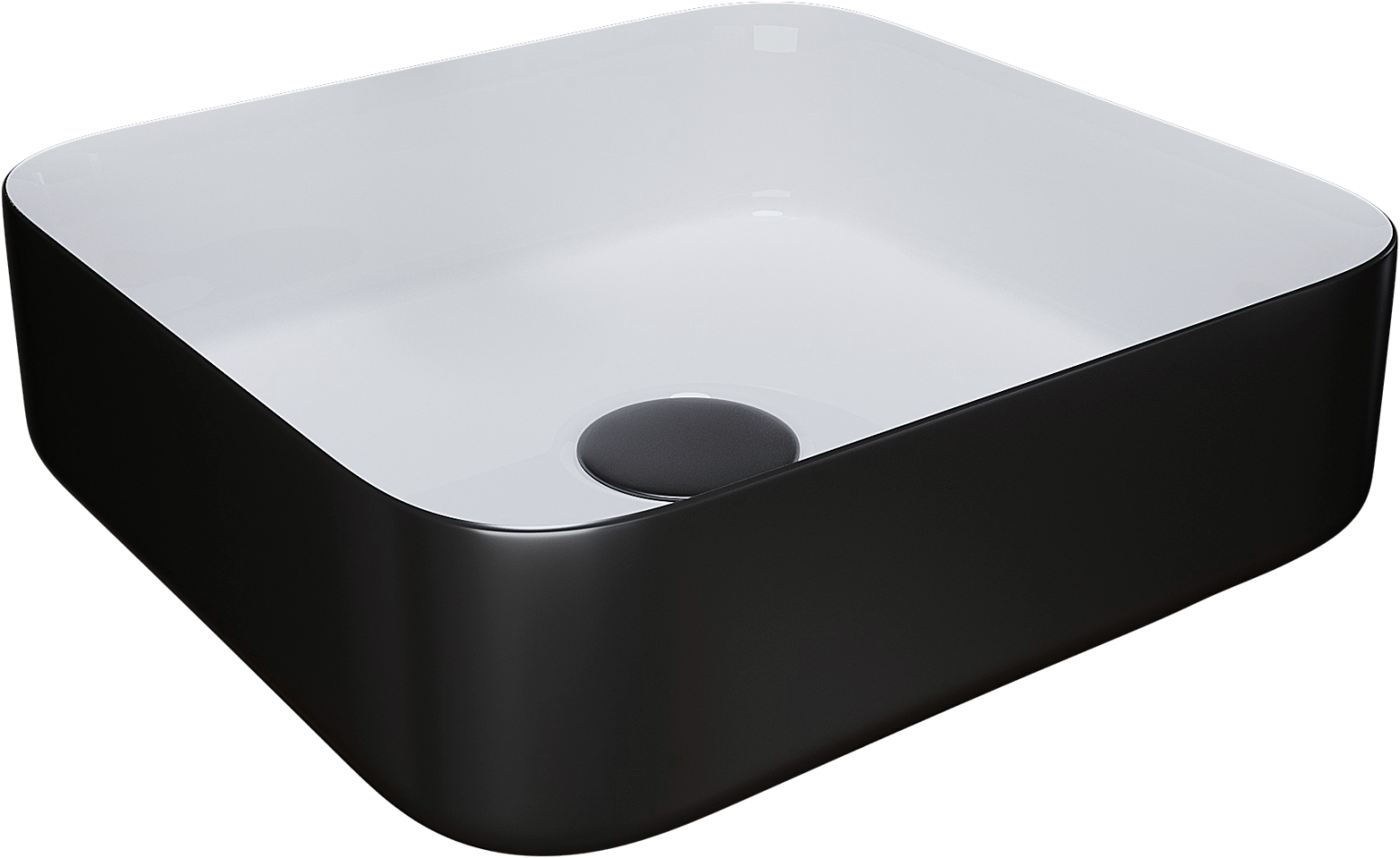 Изображение товара Раковина накладная Grossman GR-4042BW 38.5см цвет белый