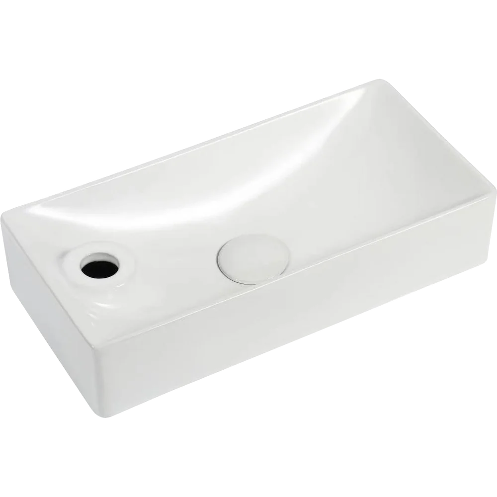 Изображение товара Раковина накладная Santiline SL-2023R 43.5см цвет белый