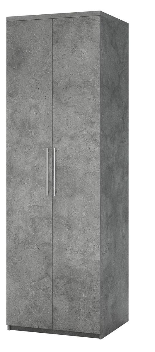 Изображение товара Шкаф распашной Гамма Мелодия МШ-21 с 2 дверями 90x220x45 см ЛДСП цвет серый ароза реликтовая