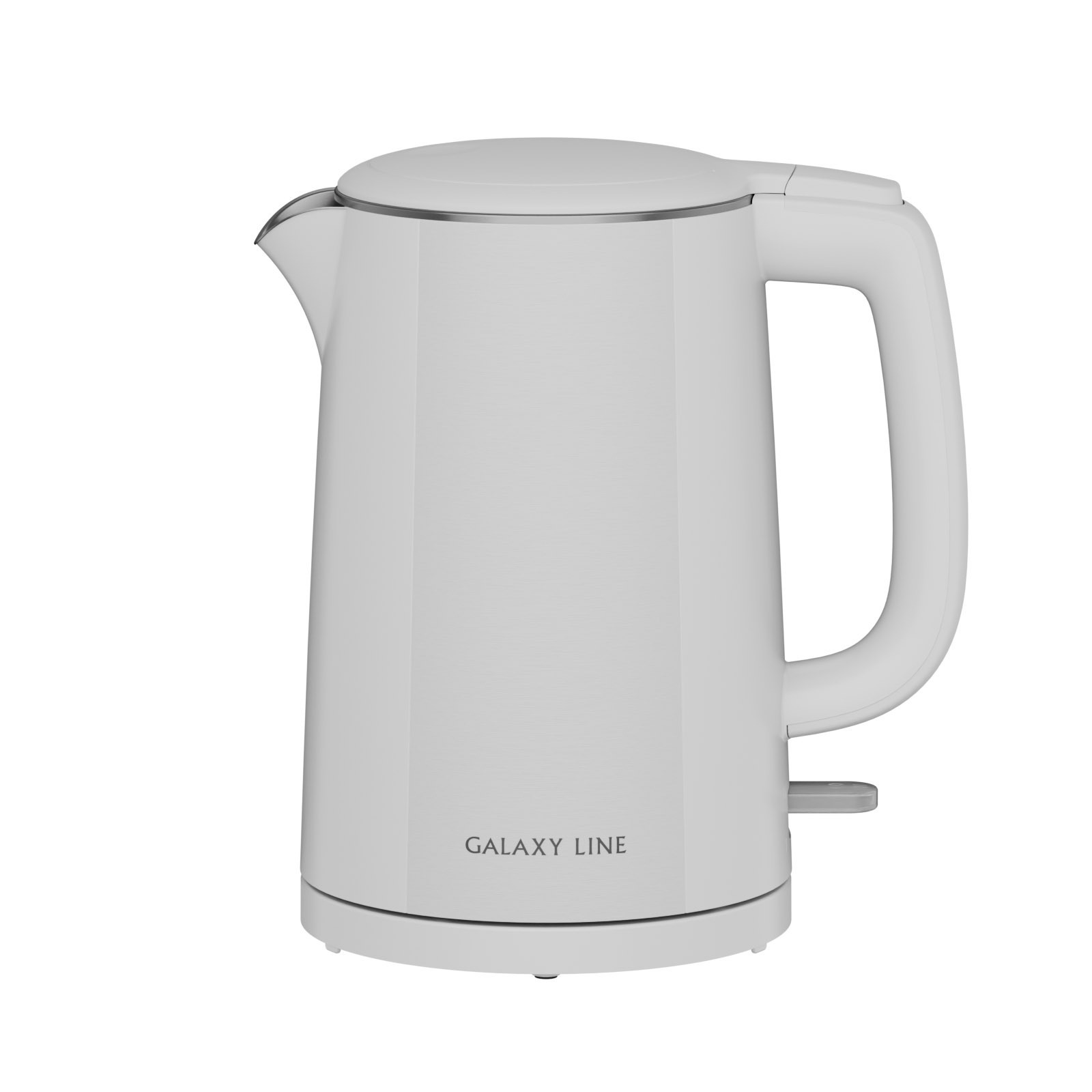 Изображение товара Электрический чайник 1.5 л Galaxy Line GL0373 белый пластик цвет белый Изображение товара Электрический чайник 1.5 л Galaxy Line GL0373 белый пластик цвет белый