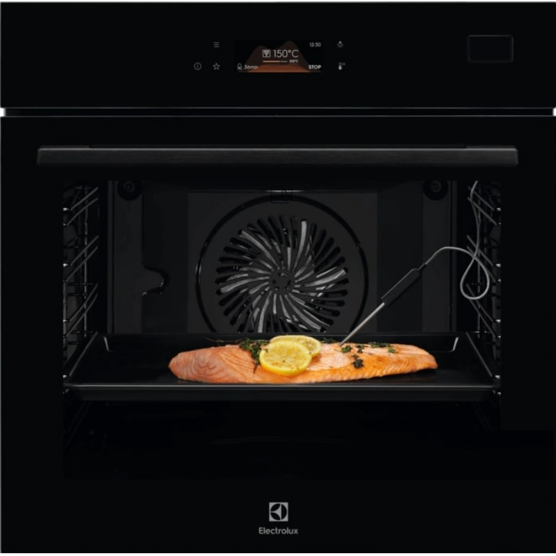 Изображение товара Встраиваемый духовой шкаф Electrolux EOB8S39Z 59.5x59.4x56.7 см цвет черный Изображение товара Встраиваемый духовой шкаф Electrolux EOB8S39Z 59.5x59.4x56.7 см цвет черный