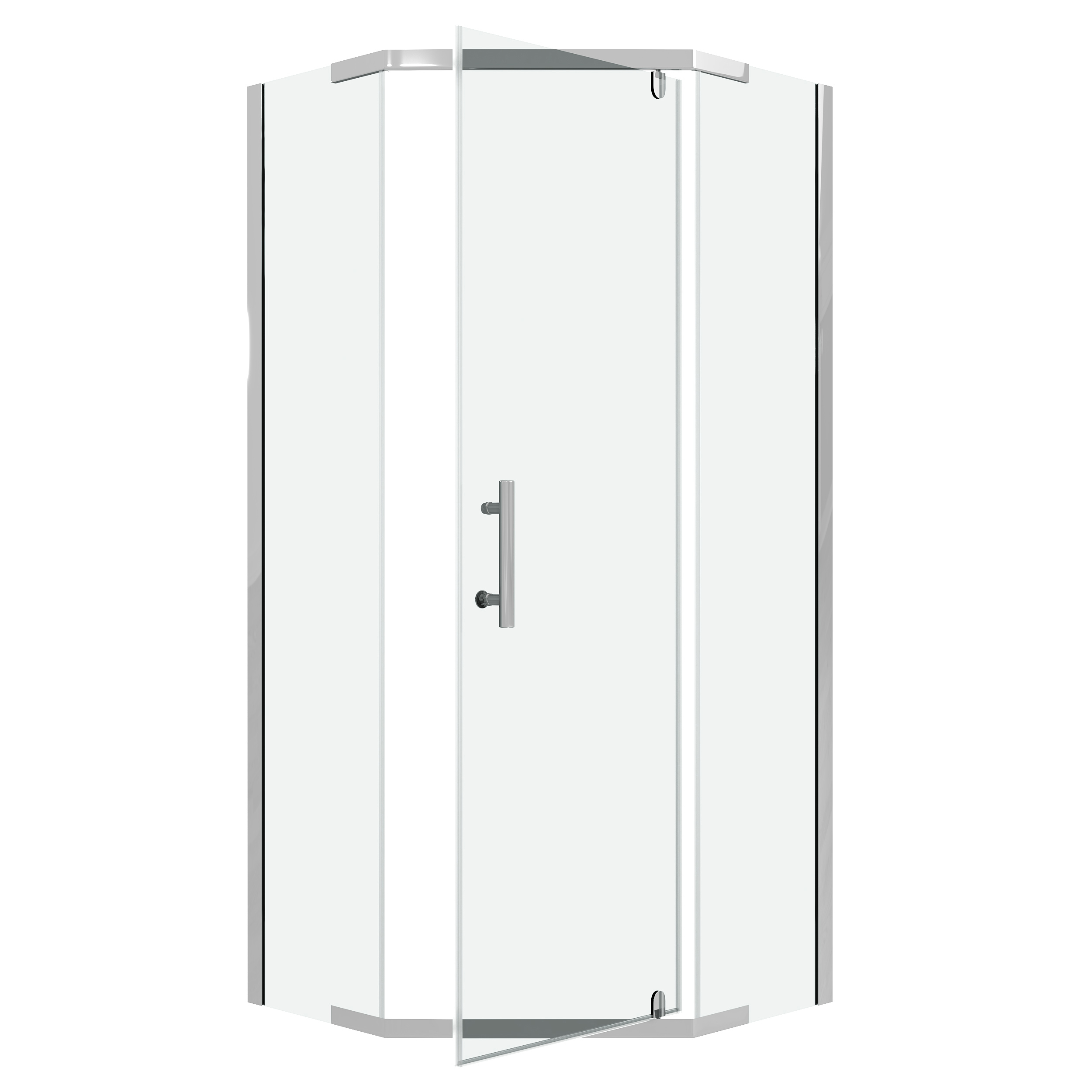 Изображение товара Душевой уголок Niagara Eco NG-1010-14D 100x100 см хром стекло прозрачное