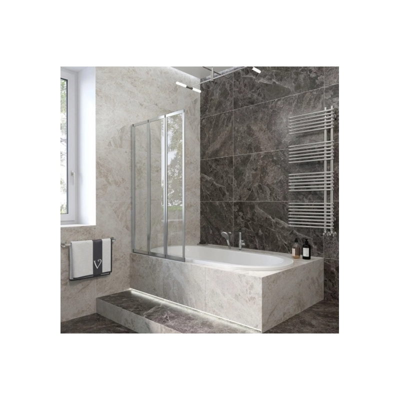 Изображение товара Ширма на ванну Veconi Palau PL73L-120-01-19C4 120x150 см