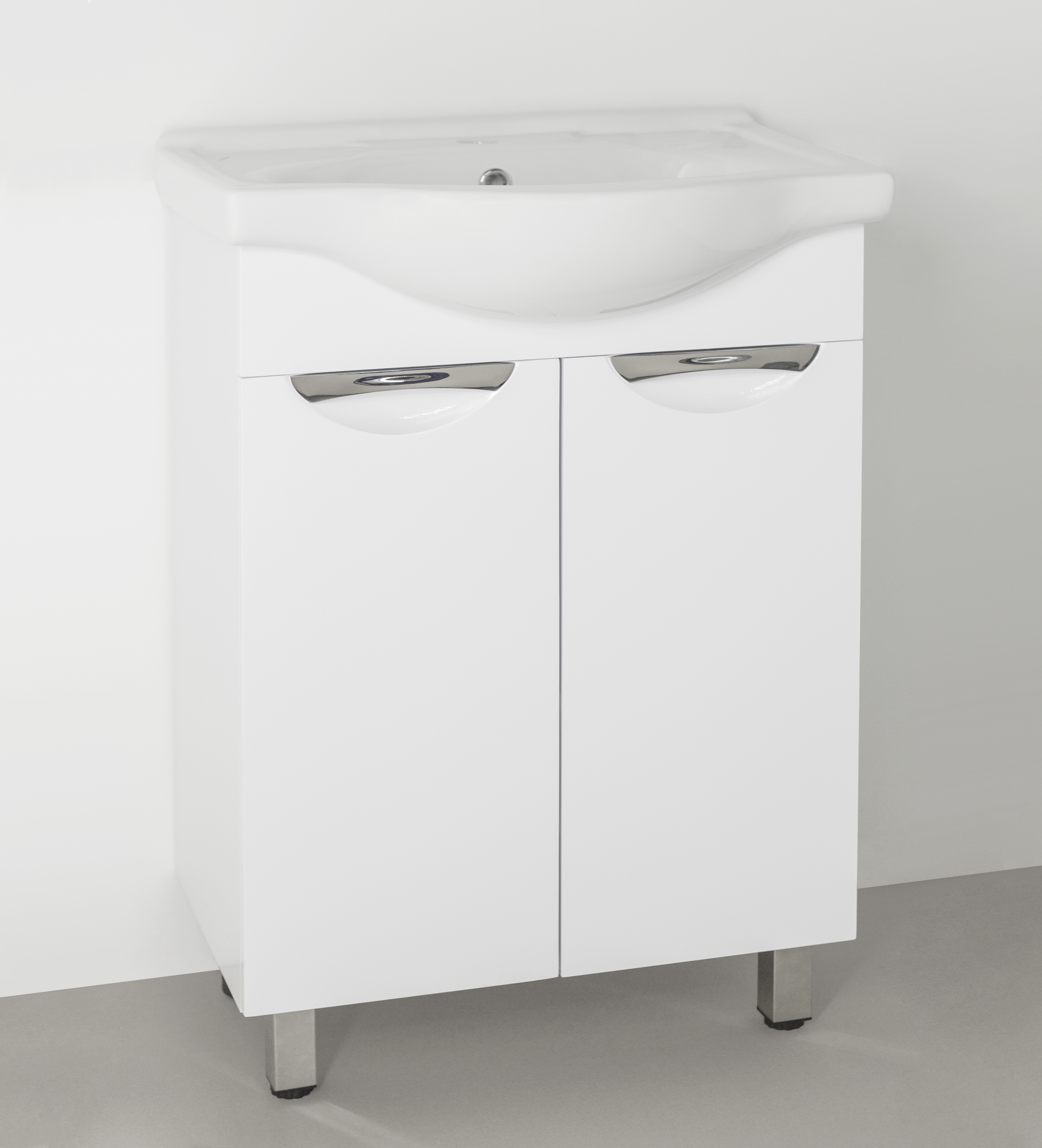 Изображение товара Тумба под раковину Style Line Жасмин ЛС-00000034 60см цвет белый