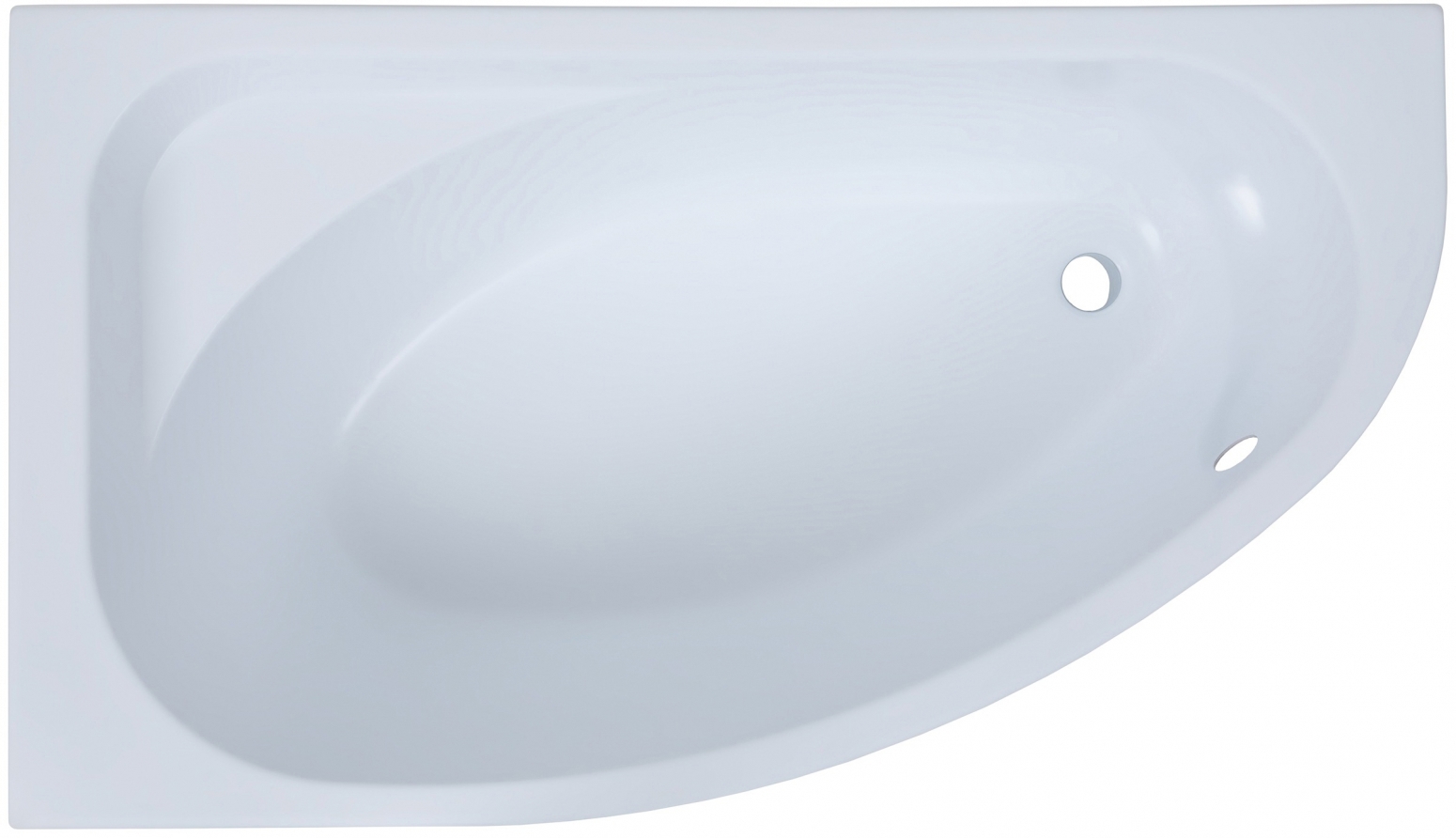 Изображение товара Ванна Aquanet Mia 246817 L к/с133 140x80 асимметричная акриловая цвет белый