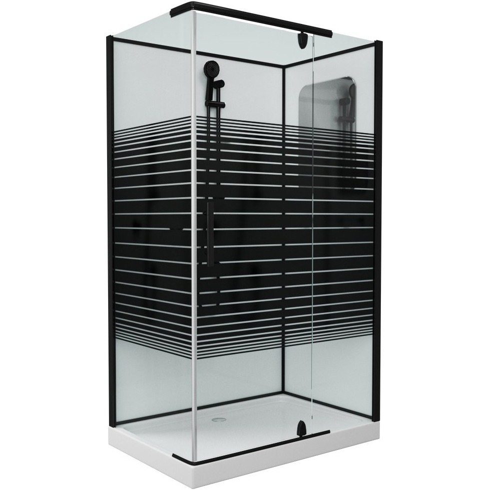 Изображение товара Душевая кабина Grossman Gr272qr средний поддон 120x80см