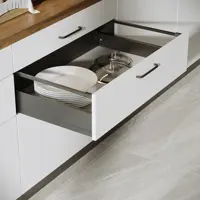 Изображение товара Ящик выдвижной Flowbox 76.8x18.92x50.44 см сталь/ЛДСП цвет антрацит