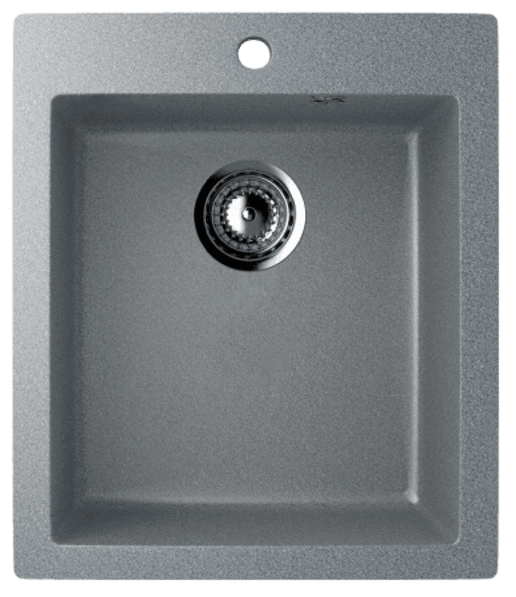Изображение товара Мойка для кухни Ulgran U-404-309 цвет темно-цвет серый