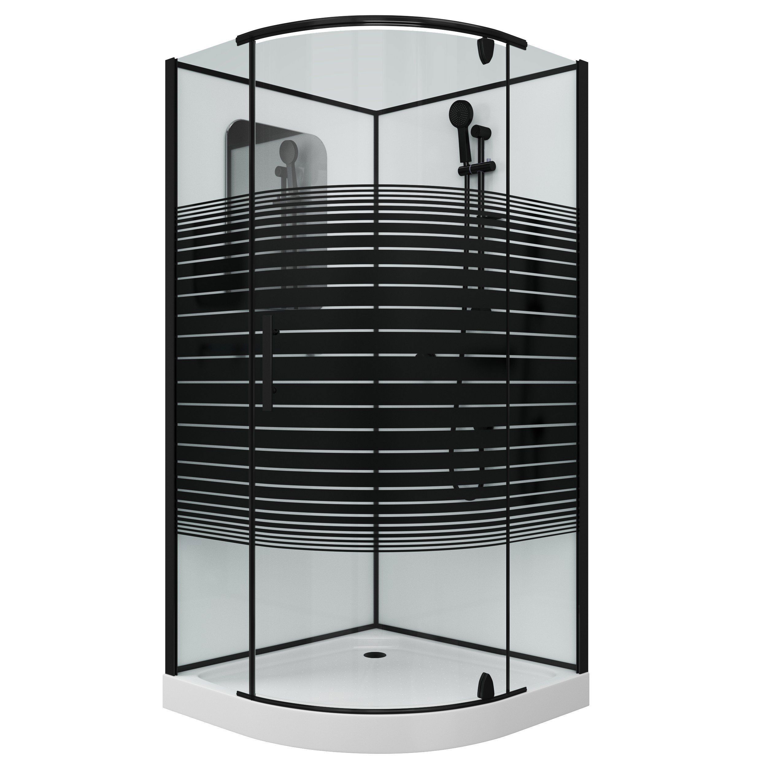 Изображение товара Душевая кабина Grossman GR271 с низким поддоном 96x97 см закаленное стекло Изображение товара Душевая кабина Grossman GR271 с низким поддоном 96x97 см закаленное стекло