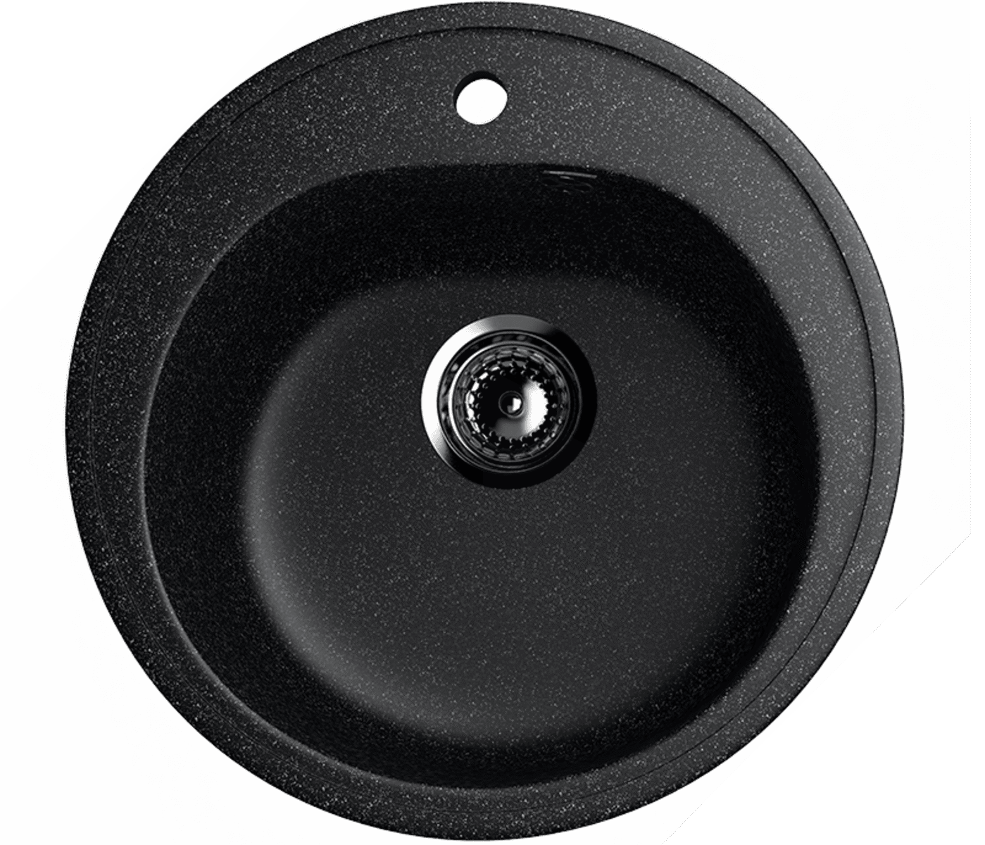 Изображение товара Мойка для кухни Ulgran U-101-308 цвет черный
