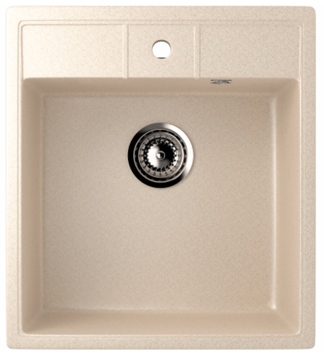 Изображение товара Компактная кухонная мойка Ulgran U-406-328, бежевый цвет, 50 см Изображение товара Компактная кухонная мойка Ulgran U-406-328, бежевый цвет, 50 см