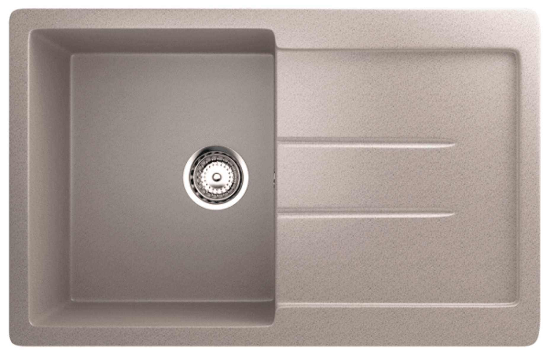Изображение товара Мойка для кухни Ulgran U-507-302, односекционная, реверсивная, цвет песочный Изображение товара Мойка для кухни Ulgran U-507-302, односекционная, реверсивная, цвет песочный