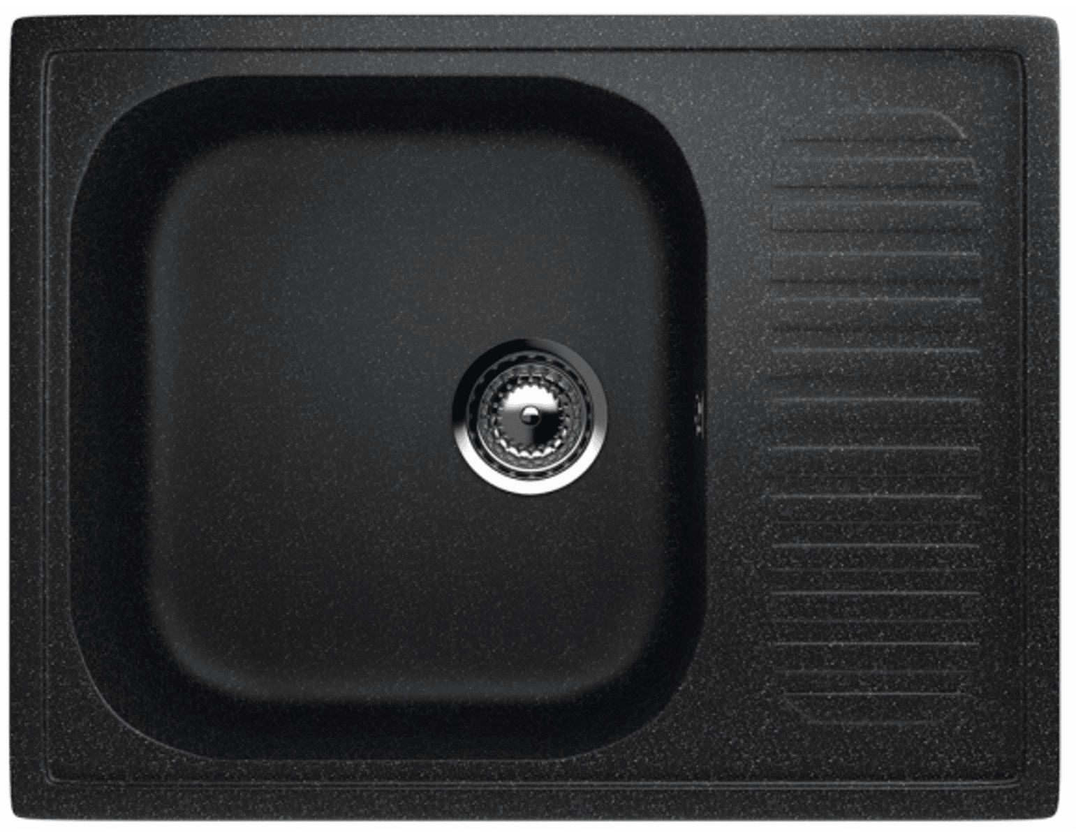 Изображение товара Мойка для кухни Ulgran U-202-308 цвет черный