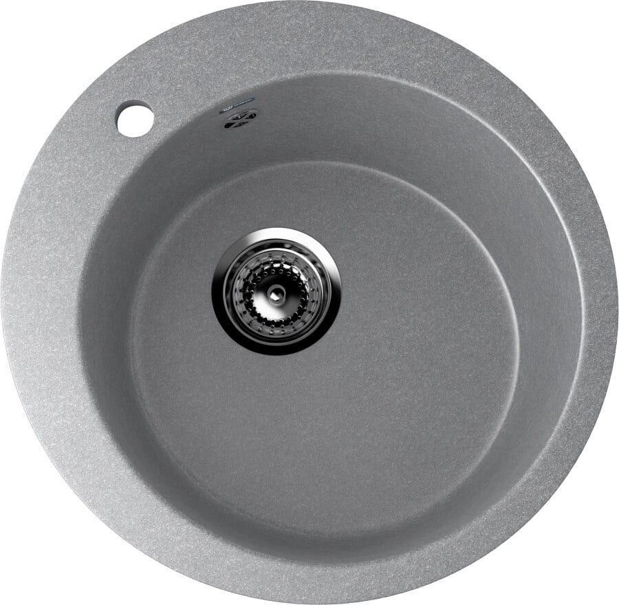 Изображение товара Мойка для кухни Ulgran U-405-342 цвет графитовый