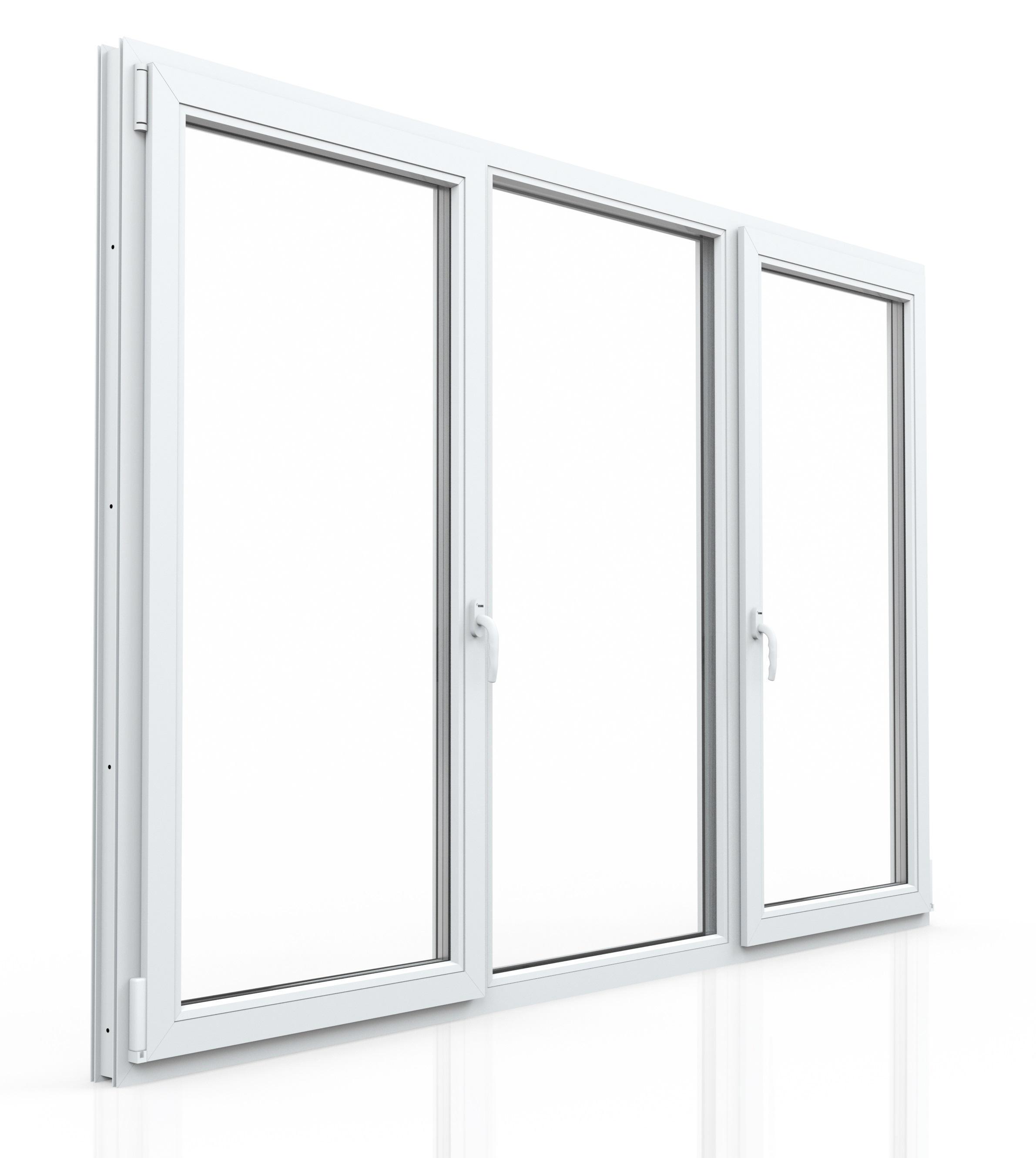 Изображение товара Пластиковое окно ПВХ 70 REHAU GRAZIO трехстворчатое 1400x1800мм Изображение товара Пластиковое окно ПВХ 70 REHAU GRAZIO трехстворчатое 1400x1800мм