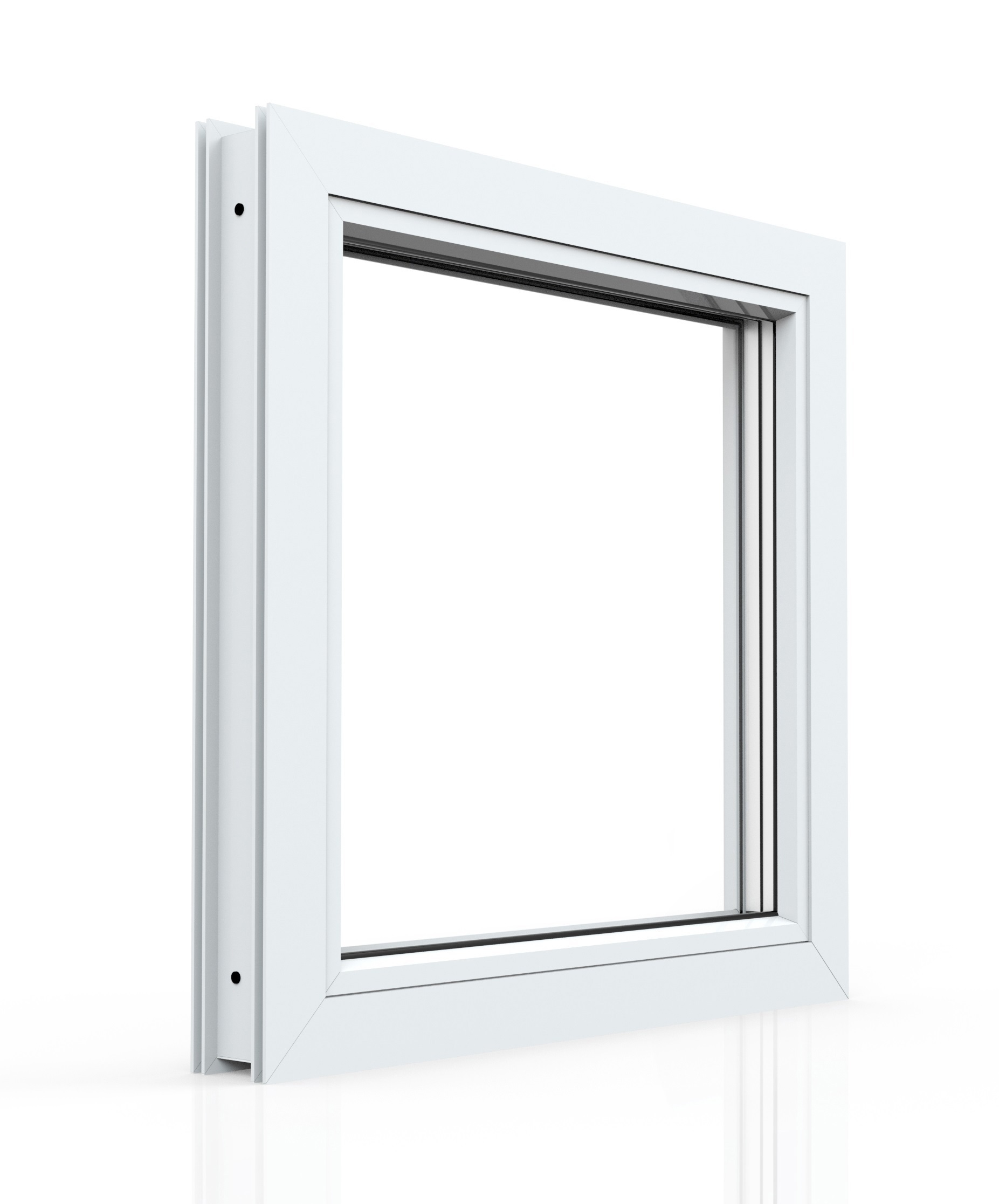 Изображение товара Окно REHAU Blitz 600x600 Белый одностворчатое Изображение товара Окно REHAU Blitz 600x600 Белый одностворчатое