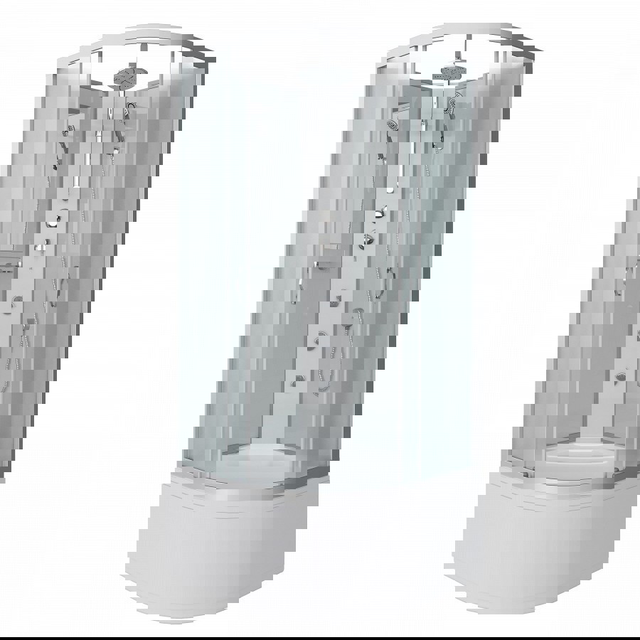 Изображение товара Душевая кабина Niagara 23091424BKTG высокий поддон 100x100см