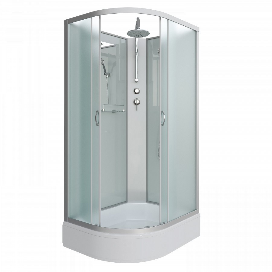 Изображение товара Душевая кабина Niagara Classic 90x70x240 с матовым стеклом и гарантией 10 лет Изображение товара Душевая кабина Niagara Classic 90x70x240 с матовым стеклом и гарантией 10 лет