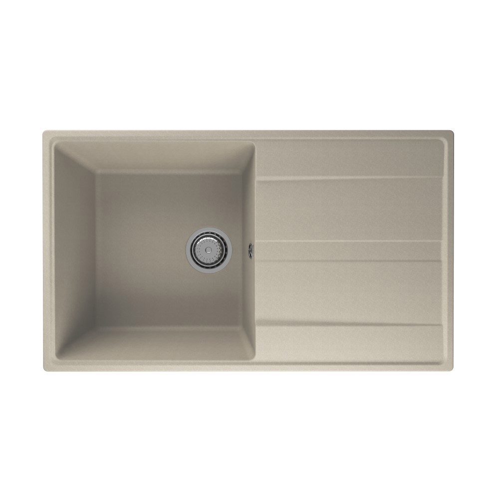 Изображение товара Врезная мойка Ulgran Prima 850-03 85x50x22 см искусственный камень цвет бежевый