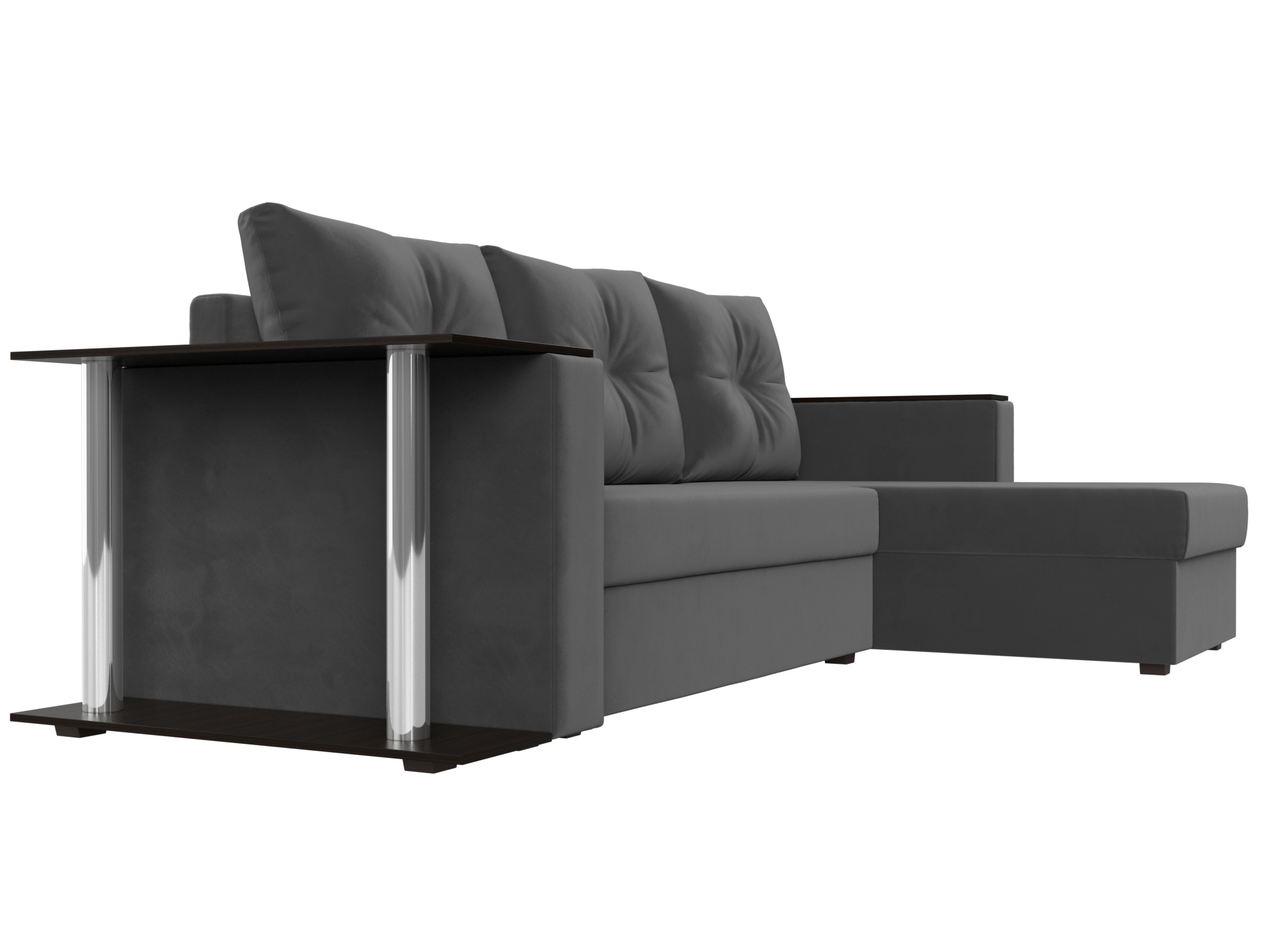 Изображение товара Угловой диван Атланта со столом, раскладной, Velour, Россия