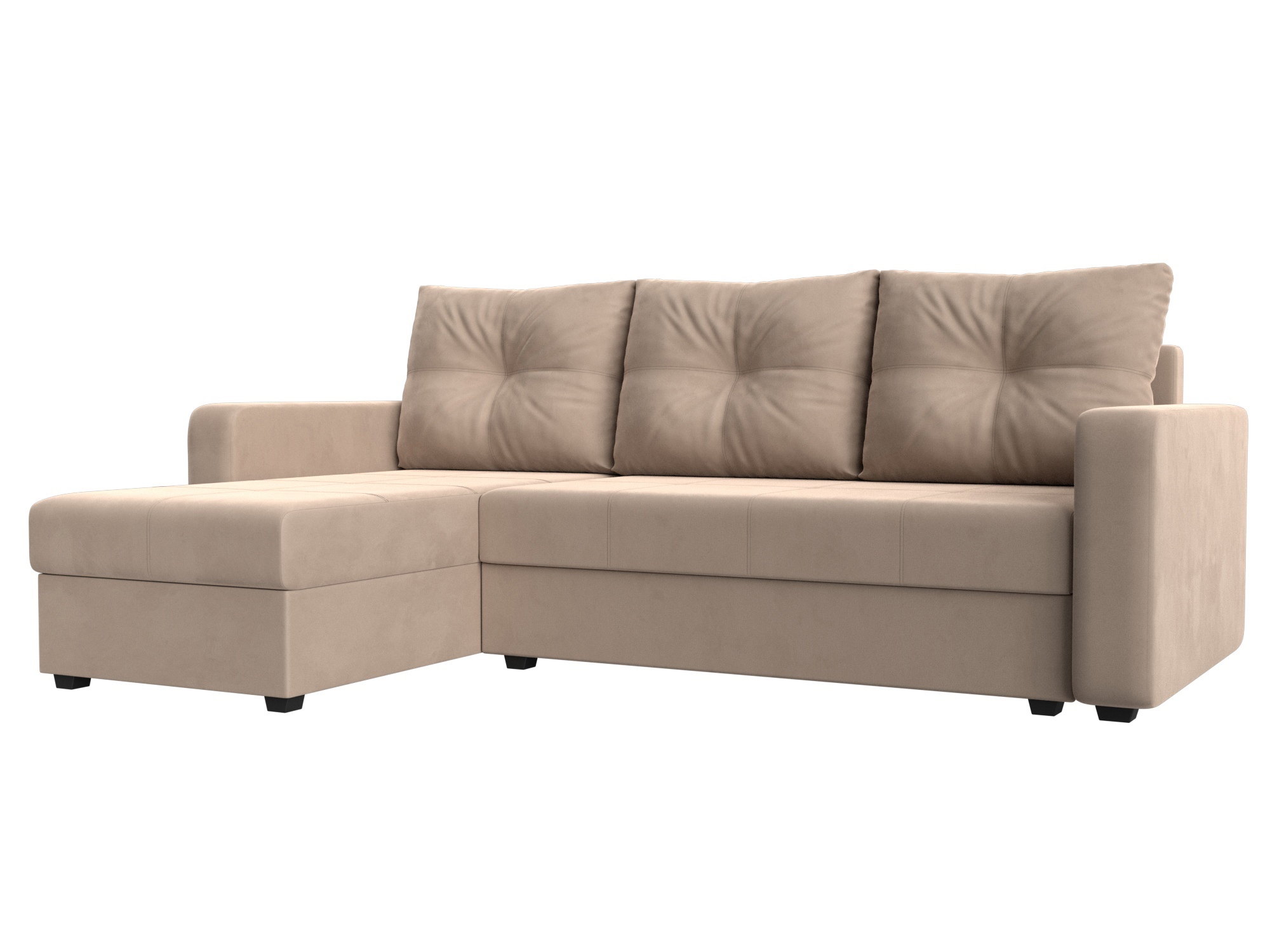 Изображение товара Угловой диван Ливерпуль Лайт из велюра с механизмом Еврокнижка и ящиками 230x88x140 см Изображение товара Угловой диван Ливерпуль Лайт из велюра с механизмом Еврокнижка и ящиками 230x88x140 см