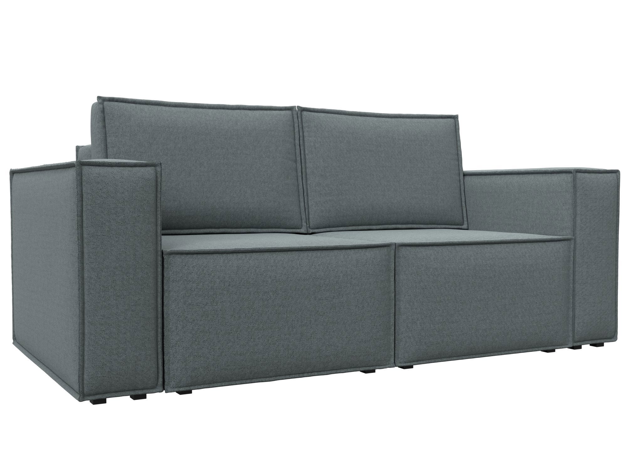 Изображение товара Диван прямой Куба мини Лига диванов 180x94x108 см рогожка серый