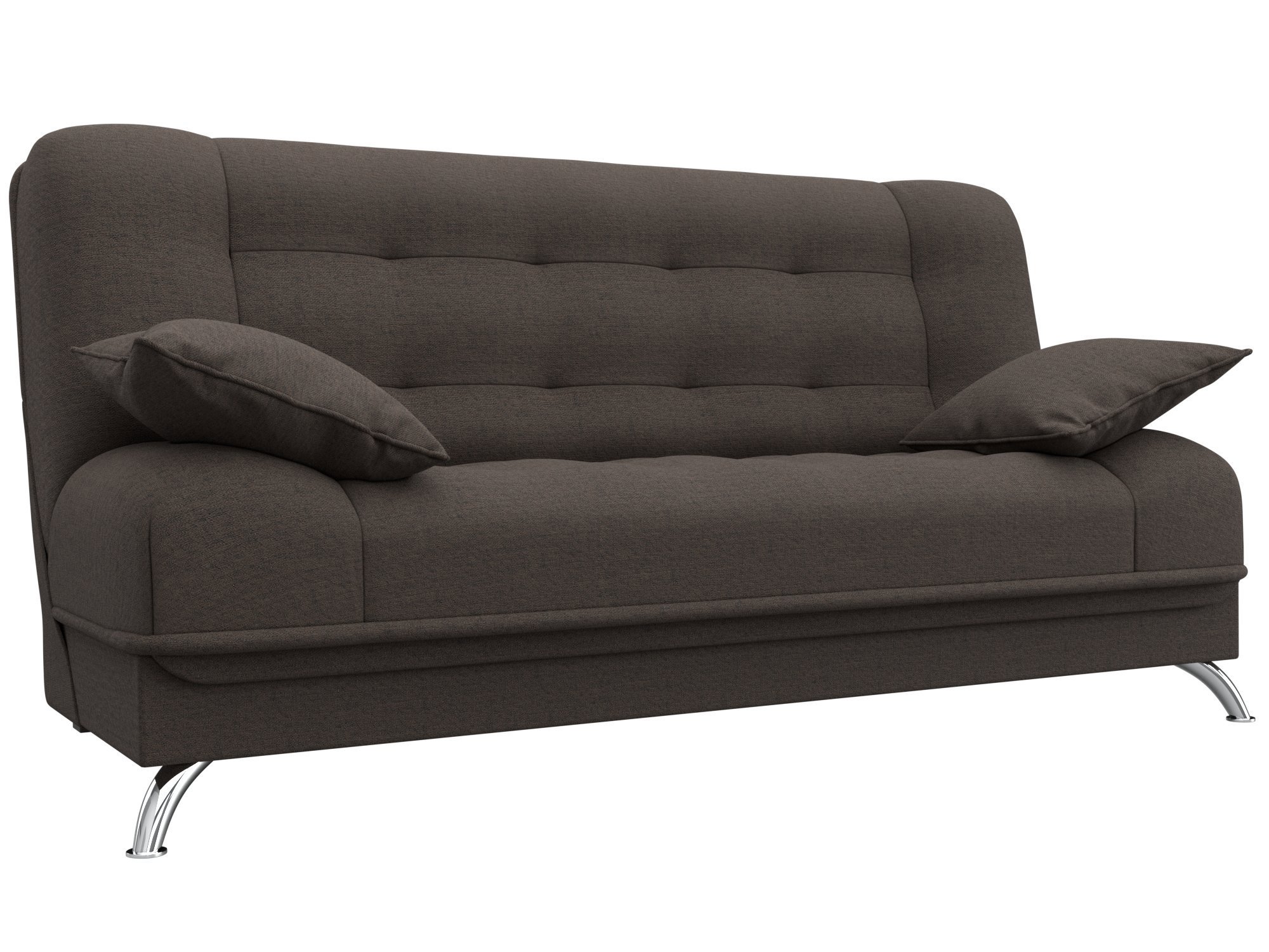 Изображение товара Диван-книжка Анна Лига диванов 198x96x105 см коричневый рогожка Изображение товара Диван-книжка Анна Лига диванов 198x96x105 см коричневый рогожка