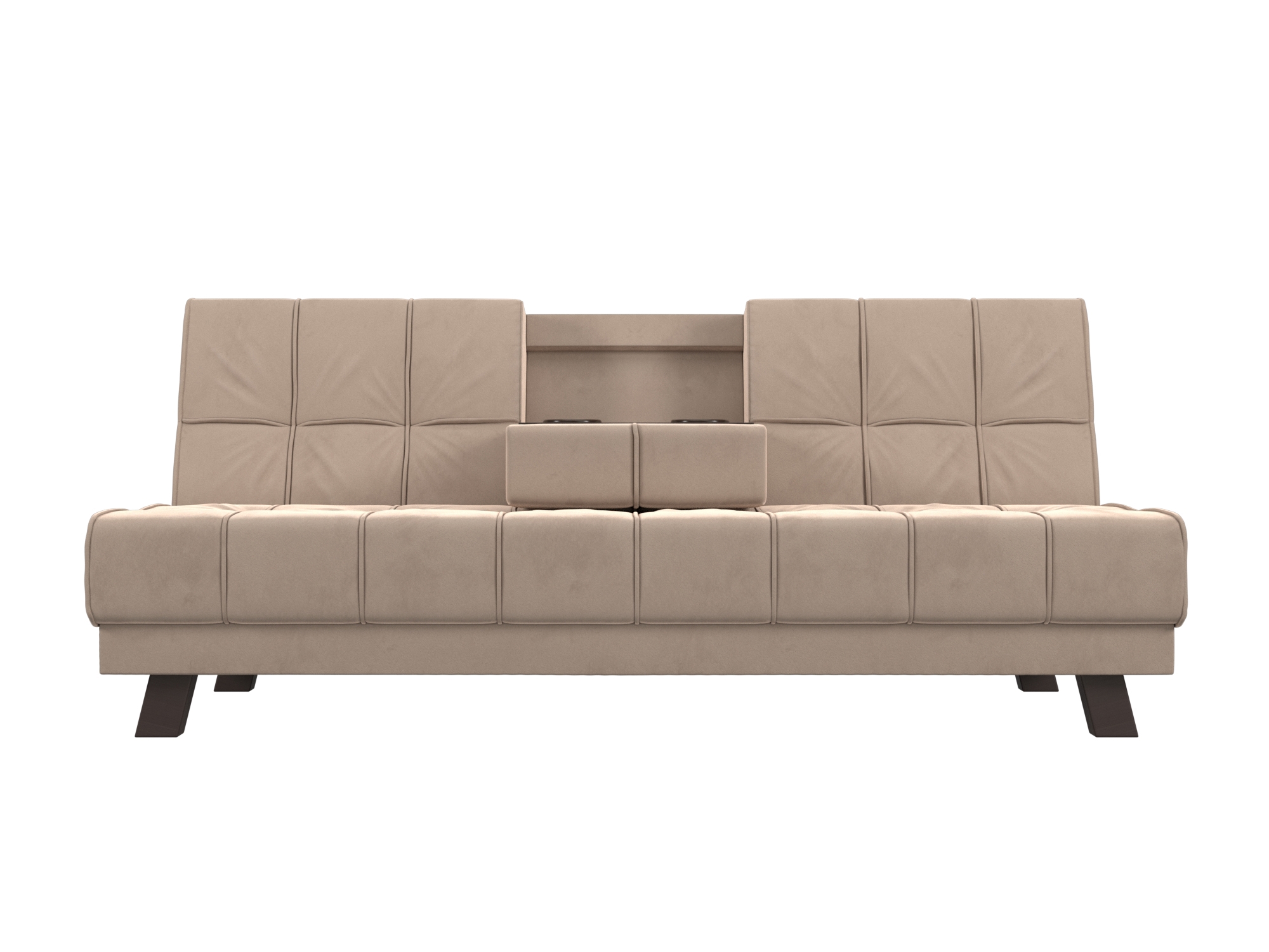 Изображение товара Диван Винсент раскладной велюр бежевый современный Россия