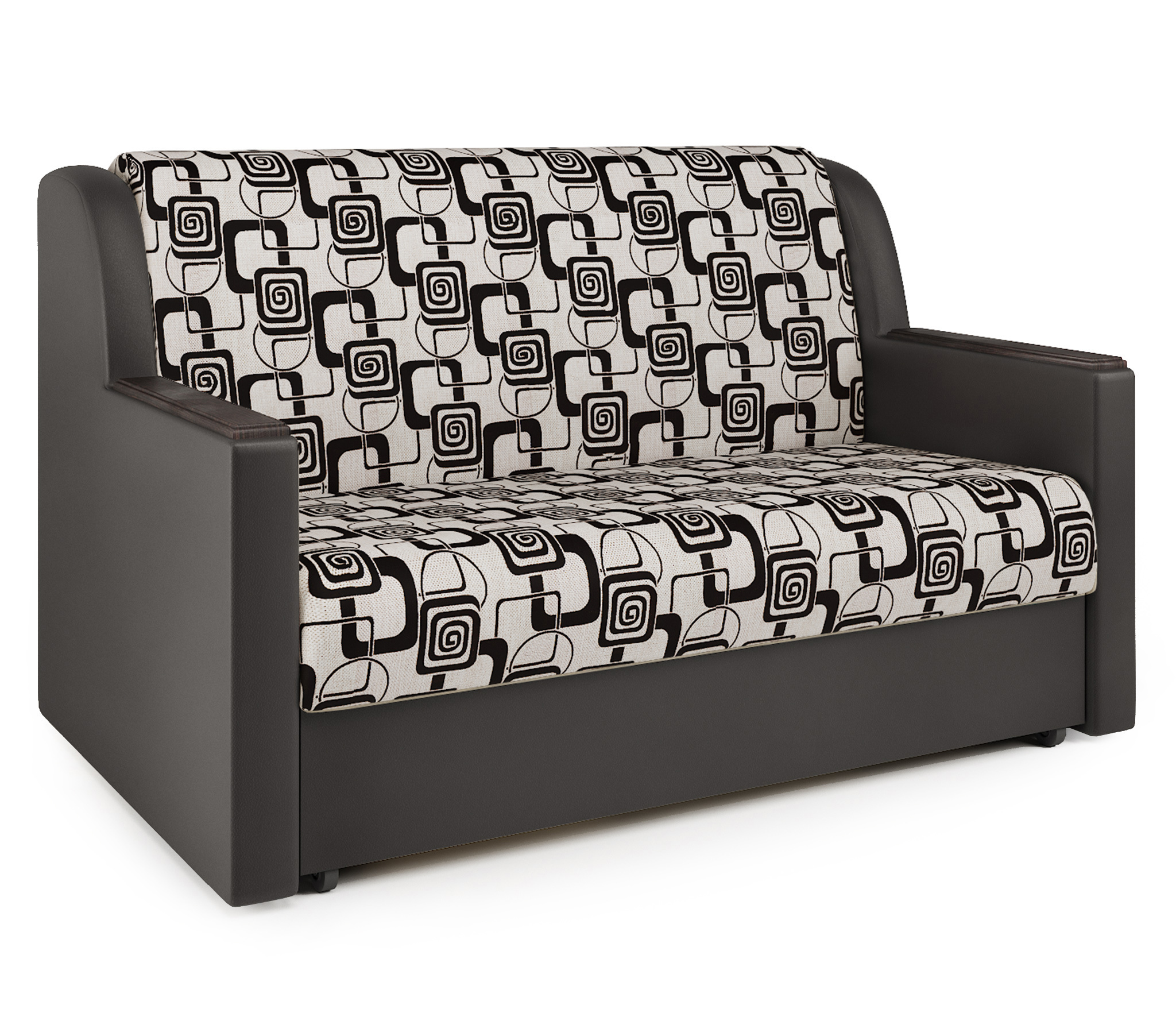 Изображение товара Диван-кровать Аккорд Д 160 с механизмом аккордеон, коричневый