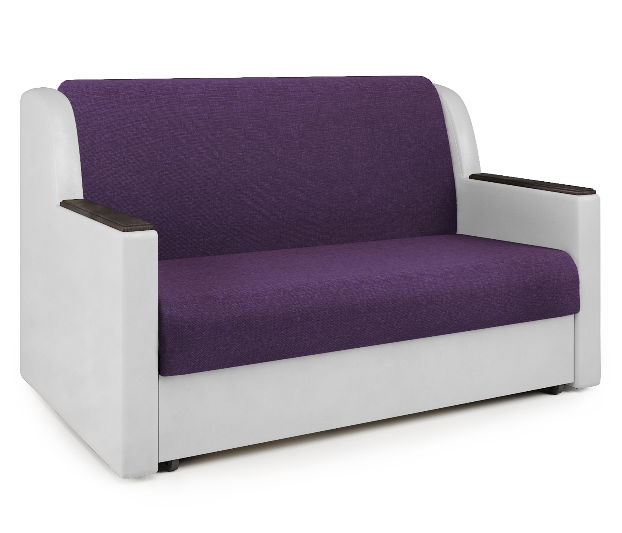 Изображение товара Диван-кровать Аккорд Д 160 180x95x110 см рогожка цвет фиолетовый