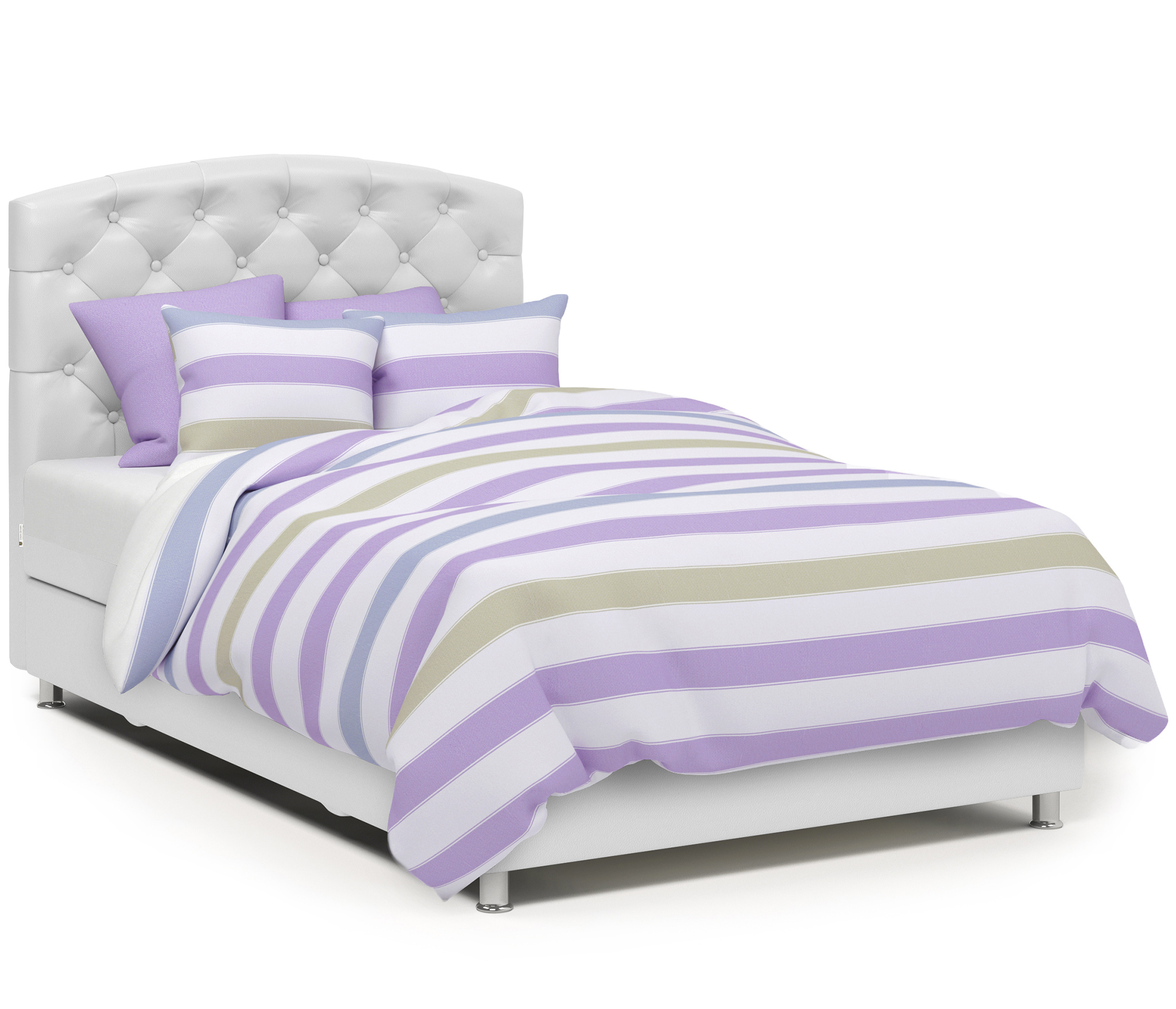 Изображение товара Кровать Премиум 160x110x208 см с ящиком и механизмом подъема, стильная и удобная