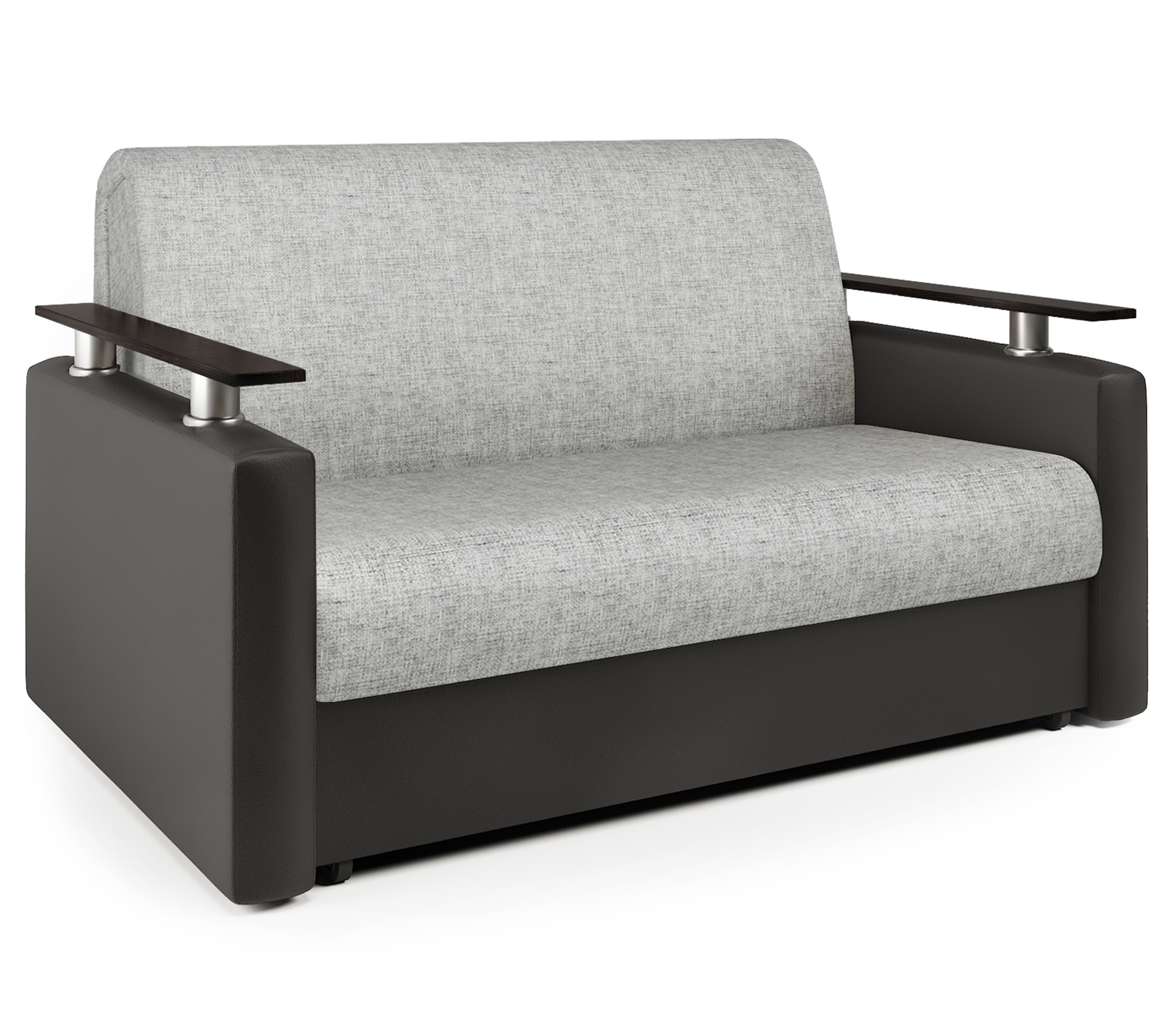 Изображение товара Диван-кровать Шарм 160 180x95x110 см шенилл серый стильный и функциональный Изображение товара Диван-кровать Шарм 160 180x95x110 см шенилл серый стильный и функциональный